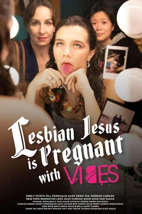 Lesbian Jesus Is Pregnant with Vibes